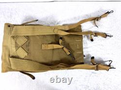 ORIGINAL WWI US ARMY M1910 HAVERSACK P. B. &CO. 1918 DATED COMPLETE With UNIT MARK
