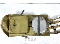 ORIGINAL WWI US ARMY M1910 HAVERSACK P. B. &CO. 1918 DATED COMPLETE With UNIT MARK