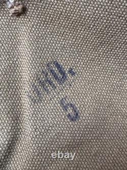 ORIGINAL WWI US ARMY M1910 HAVERSACK P. B. &CO. 1918 DATED COMPLETE With UNIT MARK