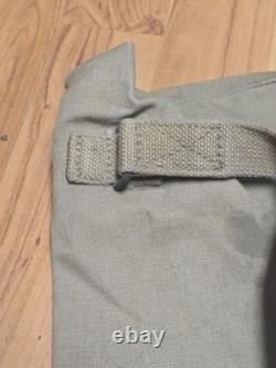 ORIGINAL WWI US ARMY M1912 CAVALRY HORSE FEED CARRY BAG Marked FMHS 1916