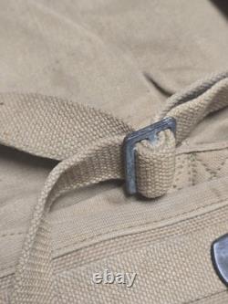 ORIGINAL WWI US ARMY M1912 CAVALRY HORSE FEED CARRY BAG Marked FMHS 1916