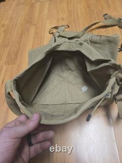 ORIGINAL WWI US ARMY M1912 CAVALRY HORSE FEED CARRY BAG Marked FMHS 1916