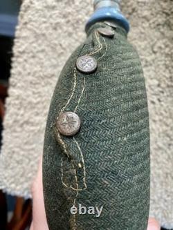 ORIG. WWI WW1 GERMAN 1 CANTEEN & COVER ID'd Captured piece