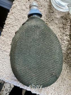 ORIG. WWI WW1 GERMAN 1 CANTEEN & COVER ID'd Captured piece