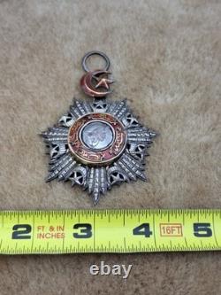 OTTOMAN EMPIRE 5th Class TURKISH MEDJIDIE ORDER OF MECIDIYE CRIMEAN WAR MEDAL