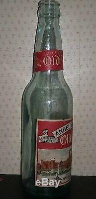 Old Lager Beer Bottle, Anheuser-Busch, St. Louis, MO. WWI era c1918 Budweiser