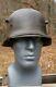 Old Original WW1 German Helmet with Chin Strap and Liner Stahlhelm M1918