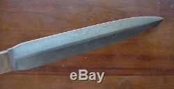 Old Trench Knife Dagger CustomForged Fighting Vintage WW1 Theater Military Type