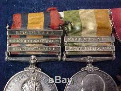 Orig Boer War & WW1 Officers Medal Group 7th Battalion CEF & Devonshire Rgt