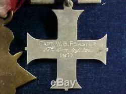 Orig WW1 MC Military Cross Medal Group 27th Battalion & 31st Battalion Won 1917