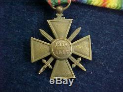 Orig WW1 MC Military Cross Medal Group 27th Battalion & 31st Battalion Won 1917