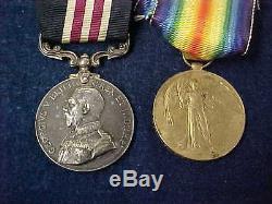 Orig WW1 MM Military Medal Grp 11th Rgt Irish Fusiliers CMGC Vancouver BC