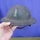 Orig WWI US M1917 Doughboy Painted 77th Division Lost Bn type Combat helmet