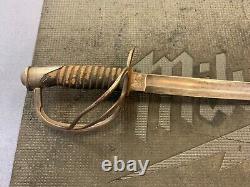 Original 1906 Ames Sword Company U. S. Army Cavalry Saber / Sword Officers Sword