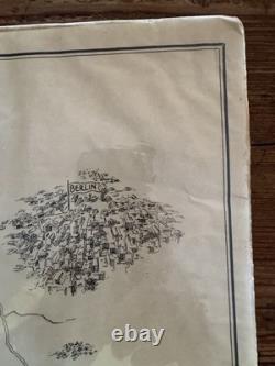 Original 1918 WWI Poster -THE FIRST THREE LOANS MADE THE MARNE VICTORY POSSIBLE