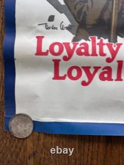 Original 1918 WWI Red Cross Poster Gordon Grant Loyalty to One Means Loyalty