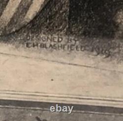 Original Accolade 13th Infantry WWI Wounded In Action Certificate Doughboy