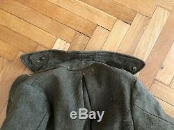 Original British WW1 Dismounted 1915 Pattern Greatcoat (Issued to French Army)