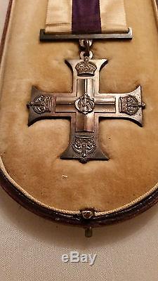 Original Cased WW1 Military Cross Medal un-named as issued