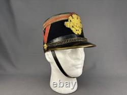 Original French Model 1931 Republican Guard Shako, WithLiner & Chinstrap