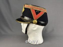 Original French Model 1931 Republican Guard Shako, WithLiner & Chinstrap