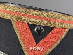 Original French Model 1931 Republican Guard Shako, WithLiner & Chinstrap