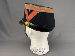 Original French Model 1931 Republican Guard Shako, WithLiner & Chinstrap
