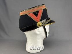 Original French Model 1931 Republican Guard Shako, WithLiner & Chinstrap