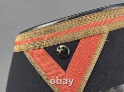 Original French Model 1931 Republican Guard Shako, WithLiner & Chinstrap
