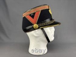 Original French Model 1931 Republican Guard Shako, WithLiner & Chinstrap