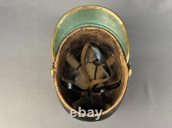 Original French Model 1931 Republican Guard Shako, WithLiner & Chinstrap
