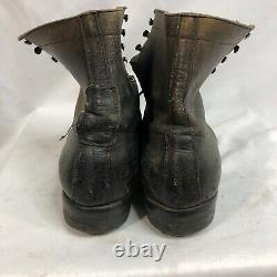 Original French WW1 Army Boots Shoes Size 8