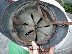 Original French WW1 French artillery helmet