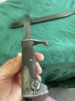 Original German Butcher WWI Model 1898/05 Bayonet with scabbard