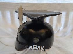 Original German (Prussian) WWI Gray Mounted Enlisted Uhlan Czapska Helmet