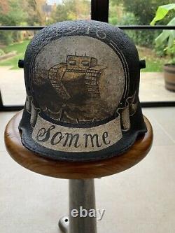 Original German WW1 Helmet M16 Stahlhelm