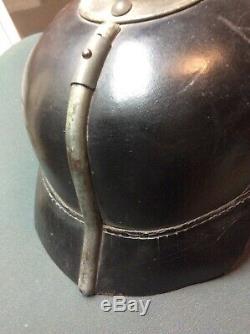 Original German WW1 Prussian Enlisted Man Pickelhaube Spiked Helmet