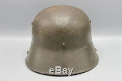 Original German WWI Complete M17 Steel Helmet with Liner WW1