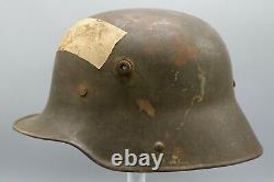 Original German WWI M1917 Mail Home Helmet