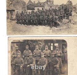 Original German WWI WW1 Bavarian Infantry Regiment soldiers France 1915 Imperial