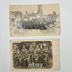 Original German WWI WW1 Bavarian Infantry Regiment soldiers France 1915 Imperial