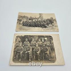 Original German WWI WW1 Bavarian Infantry Regiment soldiers France 1915 Imperial