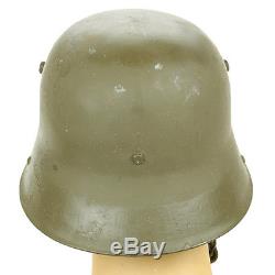Original Imperial German WWI M16 Stahlhelm Helmet with Markings- Shell Size 66