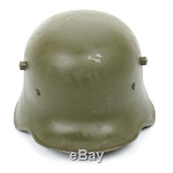 Original Imperial German WWI M18 Stahlhelm Helmet Shell Size 66