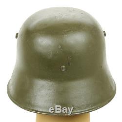 Original Imperial German WWI M18 Stahlhelm Helmet Shell Size 66