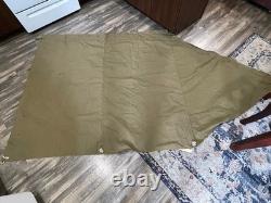 Original M1910 US Military Shelter Half EARLY RARE WW1 Doughboy Pre WW2 Tent Pup