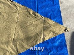 Original M1910 US Military Shelter Half EARLY RARE WW1 Doughboy Pre WW2 Tent Pup