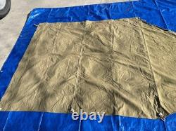 Original M1910 US Military Shelter Half EARLY RARE WW1 Doughboy Pre WW2 Tent Pup