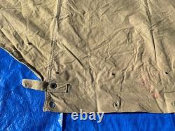 Original M1910 US Military Shelter Half EARLY RARE WW1 Doughboy Pre WW2 Tent Pup