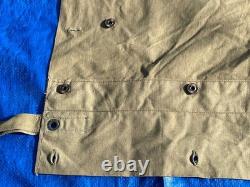 Original M1910 US Military Shelter Half EARLY RARE WW1 Doughboy Pre WW2 Tent Pup